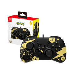 HORI - MANDO HORIPAD MINI PIKACHU BLACK AND GOLD NINTENDO SWITCH