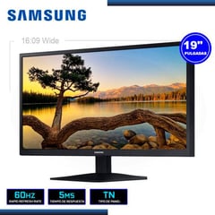 SAMSUNG - Monitor S19A330NHL 19 HD LED/IPS/VGA /HDMI