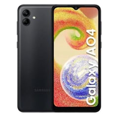 CELULAR GALAXY A04 DE 64GB ROM Y 4GB ROM NEGRO