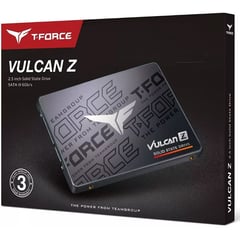 TEAM GROUP - DISCO SSD SOLIDO T-FORCE VULCAN Z 512GB SATA 6Gbs 25 Negro