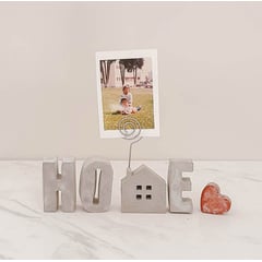 MADAME CIMENT - SET DE LETRAS HOME PORTAFOTO 5CM -