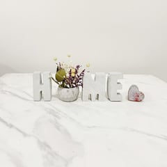 MADAME CIMENT - SET DE LETRAS HOME 5CM -