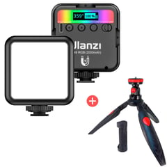 ULANZI - Mini Luz Led Vl49 Rgb Recargable Trípode Multifuncional