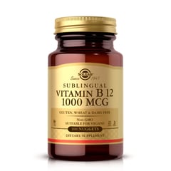 SOLGAR - Vitamin B12 1000mcg Sublingual 100 Unidades