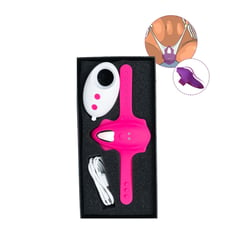 GENERICO - Vibrador Bragas Portatil 10 velocidades a Control remoto - Rosado