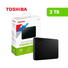 TOSHIBA - DISCO DURO EXTERNO 2TB MARCA