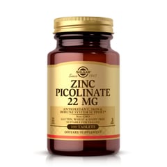 SOLGAR - ZINC PICOLINATE 22MG 100 TAB