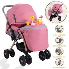 CONFORT KID'S - Coche Cuna para Bebé Musical «SUMMER» Pink