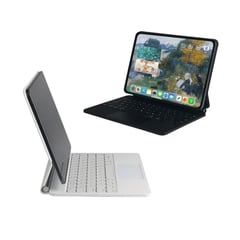 IMPORTADO - Ipad Magic Keyboard (A1) iPad Pro 12.9" de 3 4 5 y 6ta  Gen Blanco