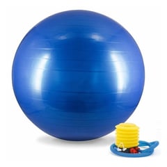 SPORT FITNESS - Pelota De Pilates 75cmInflador de regalo - azul