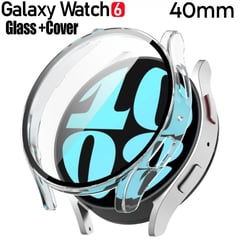 GENERICO - Funda Con Protector de Pantalla para Samsung Galaxy Watch 6 40mm