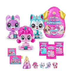 ZURU - Rainbocorn Pocket Poppycorns Pack 3 Mini Mascotas sorpresas