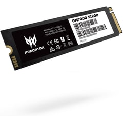 ACER - DISCO SOLIDO SSD PREDATOR GM7000 512GB M2 NVME 1.4 7400MB/S