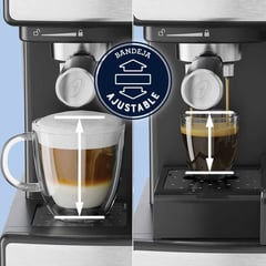 OSTER - Cafetera Automática Primalatte Bvstem6603ss Espresso y Capuccino