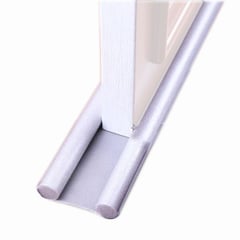 GENERICO - BURLETE PARA PUERTA / TOPE DE SEGURIDAD PARA PUERTA Color blanco