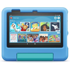 AMAZON - Tablet Fire 7 Kids 12va Gen 2022 - 3 a 7 años - 16GB - Celeste