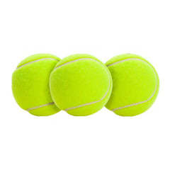 GENERICO - PACK 3 Pelotas de tennis para niños y mascotas