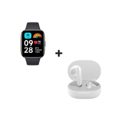 XIAOMI - Kit Redmi Watch 3 ACTIVE y Audífono Buds 4 Lite Blanco