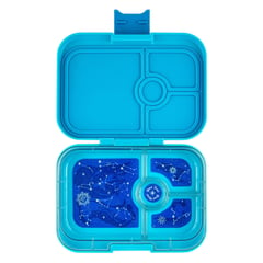 YUMBOX - LONCHERA PANINO - 4 DIVISIONES - Luna Aqua Zodiac