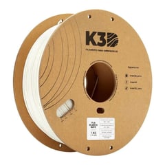 KREAR 3D - Filamento K3D PLA Blanco Mate 175mm 1Kg
