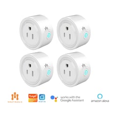 MADTRONIX - Enchufe Inteligente Smart Wifi compatible Google y Alexa Pack x 4