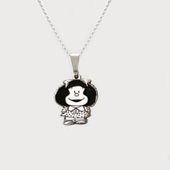 GENERICO - Collar Mafalda plata 950 - Musas Vanidosas