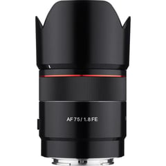 SAMYANG - AF 75mm f/1.8 FE Lente Para Fujifilm X - Negro