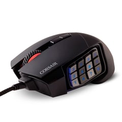 CORSAIR - Mouse Gamer Scimitar Pro Rgb Black 12 botones laterales macro