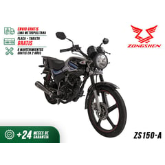 ZONGSHEN - MOTO PARA DELIVERY RENDIDORA ZS150-A NEGRA