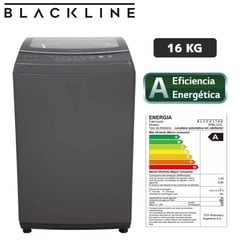 BLACKLINE - LAVADORA - SPBL16TL CARGA SUPERIOR GRIS 16 KG