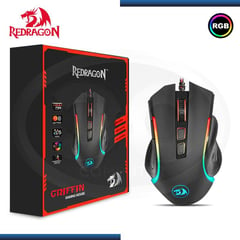 REDRAGON - M607 Mouse GRIFFIN NEGRO