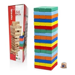 GENERICO - JUEGO TORRE DE EQUILIBRIO JENGA