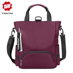 TIGERNU - Mochila Bolso Mujer 3 en 1 TS8169 VINO