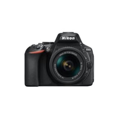 NIKON - D5600 DSLR Camera with AF-P 18-55mm VR Lente Negro