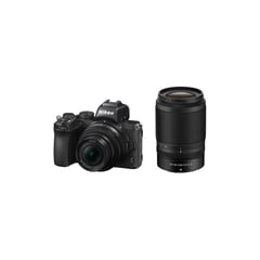 NIKON - Z50 Kit twin lens kit with 16-50mm and 50-250mm Lente - Negro