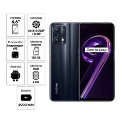 REALME - Celular 9 Pro 6.6" 5G 128GB 8GB Ram Gris