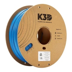 KREAR 3D - Filamento K3D PLA Azul Mate 175mm 1Kg