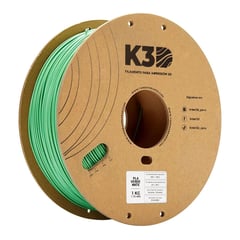 KREAR 3D - Filamento K3D PLA Verde Mate 175mm 1Kg