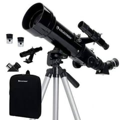 CELESTRON - Telescopio Travel Scope 70mm con soporte de celular - Negro