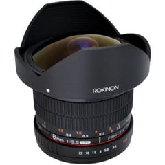 ROKINON - Samyang 8mm f/3.5 HD UMC CS II Lente Para Canon - Negro