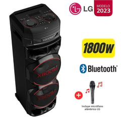 LG - Torre de Sonido XBOOM RNC9 Bluetooth Karaoke 2023