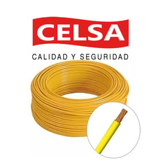 CELSA - CABLE LSOH-90+ 2,5MM2 AMARILLO - 100 METROS