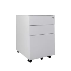 NIHM - Archivador Cajonera Workplace de Metal Blanco -