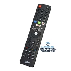 BGH - Control Remoto Para Tv Smart Tv Led