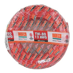 INDECO - CABLE TW-80 PLUS 450/750V 12 AWG - ROJO