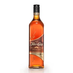 FLOR DE CAÑA - RON 04 AÑOS RUBIO 750ML