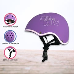 OLLIE - Casco Protector Regulable Para Niño »XS KIDS » Purple