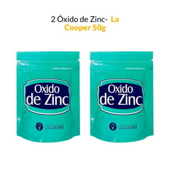 2 Óxido de Zinc - La Cooper x 50g