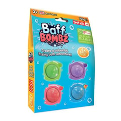 ZIMPLI KIDS - Baff Bombz: 4 Pack Round - 140gr -