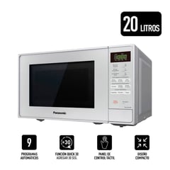 PANASONIC - Microondas SB25JMRPK 20 lt Silver